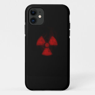 burning radioactive iphone case