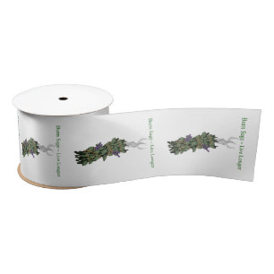 Burning Sage Thunder_Cove Satin Ribbon
