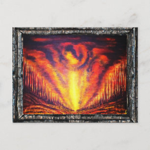 Burning Sky Postcard