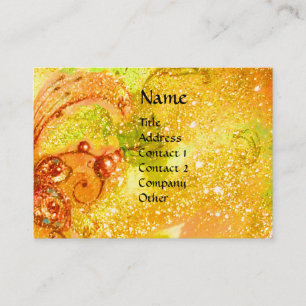 BURNING THE CARNIVAL / Theatre ,Dance and Music Business Card