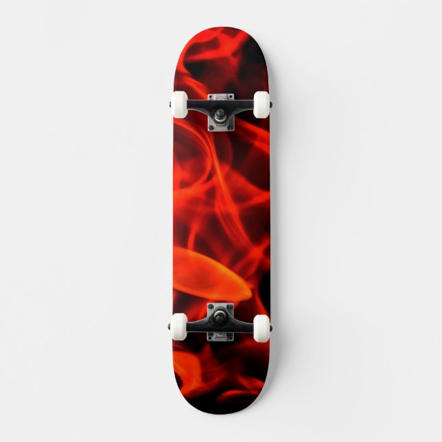 Burning Up Skateboard (Front)