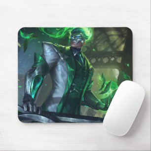 Burning Vengeance Gaming Mousepad Flame-Themed