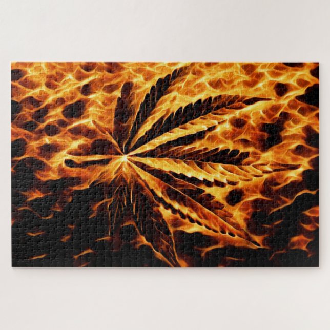Burning Weed Jigsaw Puzzle (Horizontal)