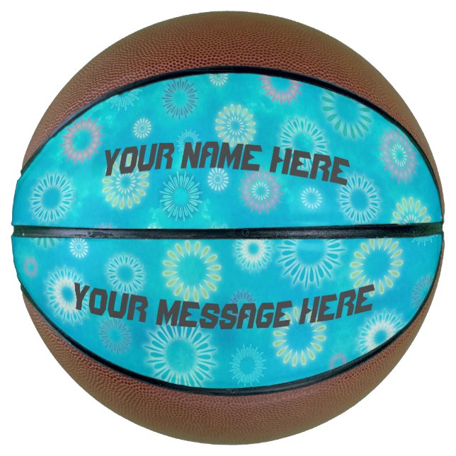 BurningMint™ Personalized Basketball With Name (Front)