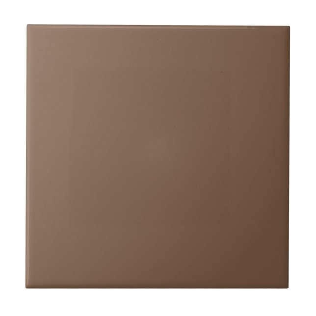 Burnishing Brandy Brown Square Kitchen and Bath Tile (Front)