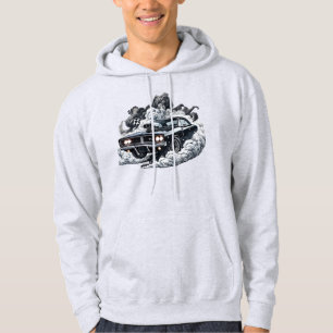 Burnout Beast Classic Muscle  Hoodie