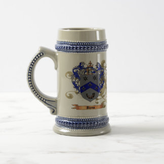 Burns Coat of arms Beer Stein