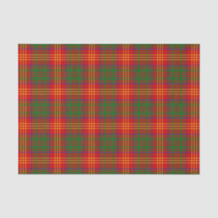 Burns Family Tartan Pattern Tissue Paper