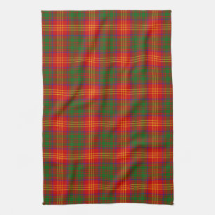 Burns Scottish Tartan Plaid Kitchen Towel