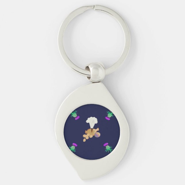 Burns supper keychain (Front)