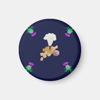 Burns supper magnet