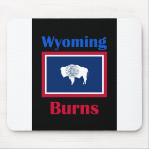 Burns Wyoming Mouse Pad