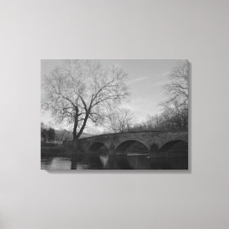 Burnside Bridge at Antietam National Battlefield Canvas Print