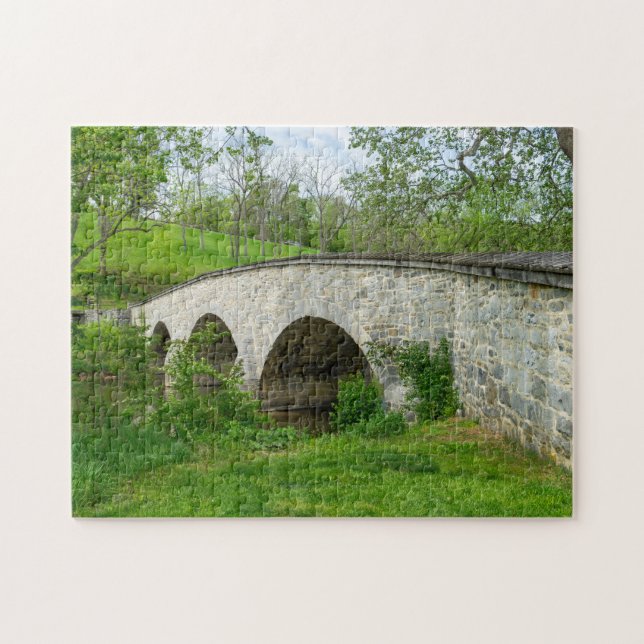 Burnside Bridge in Antietam Jigsaw Puzzle (Horizontal)