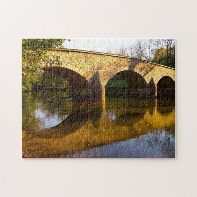 Burnside Bridge Maryland . Jigsaw Puzzle (Horizontal)