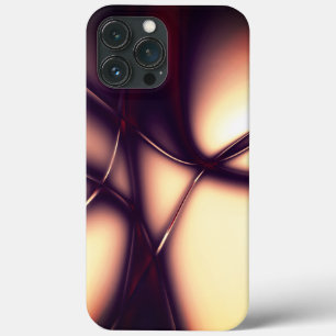 Burnt beige cream under bright line look like cord iPhone 13 pro max case