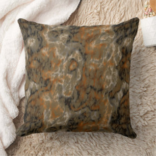 Burnt Cedar Throw Pillow