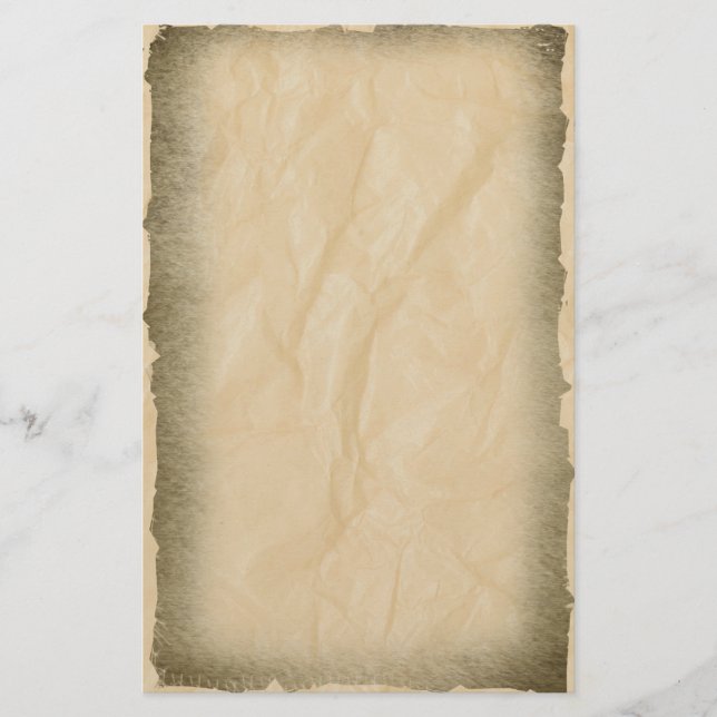 Burnt Edges on Crinkle Paper (Front)