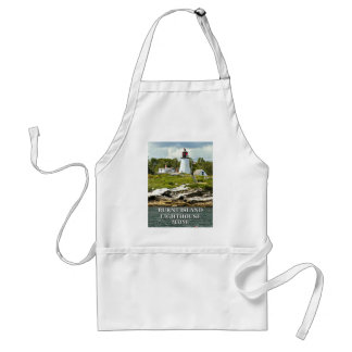 Burnt Island Lighthouse, Maine Apron