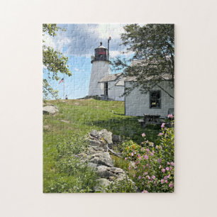 Burnt Island Lighthouse, Maine Puzzle
