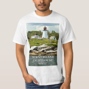 Burnt Island Lighthouse, Maine T-Shirt