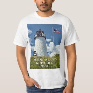 Burnt Island Lighthouse, Maine T-Shirt