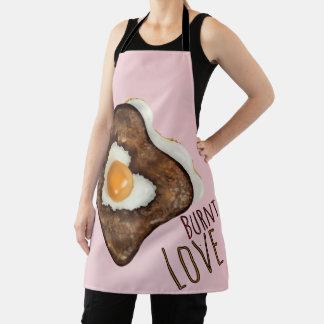 Burnt Love - Egg in a Hole (Toast!) Apron