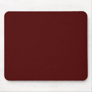 Burnt Maroon (solid colour) Mouse Pad