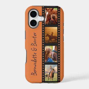Burnt Orange 4 Photo Horse Pet Name