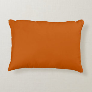 Burnt Orange Accent Pillow