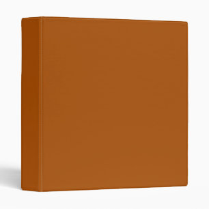 Burnt Orange Binder