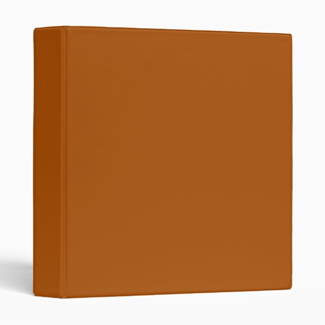 Burnt Orange Binder (Front/Spine)
