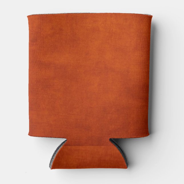 burnt orange can cooler (Front)