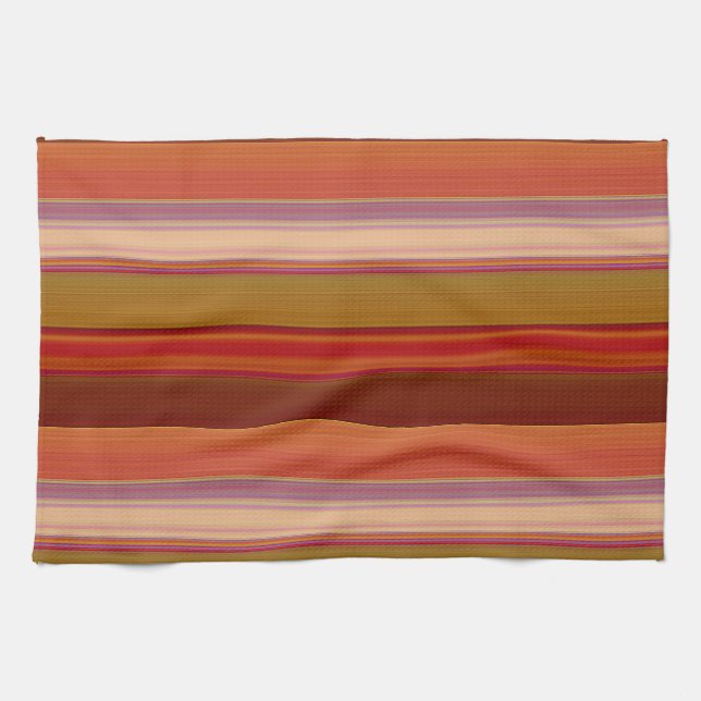 Burnt Orange Kitchen Towel (Horizontal)
