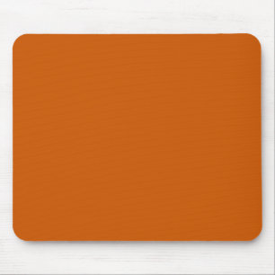 Burnt orange mouse pad