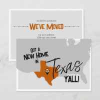 Burnt Orange New Home in Texas Y'all Moving