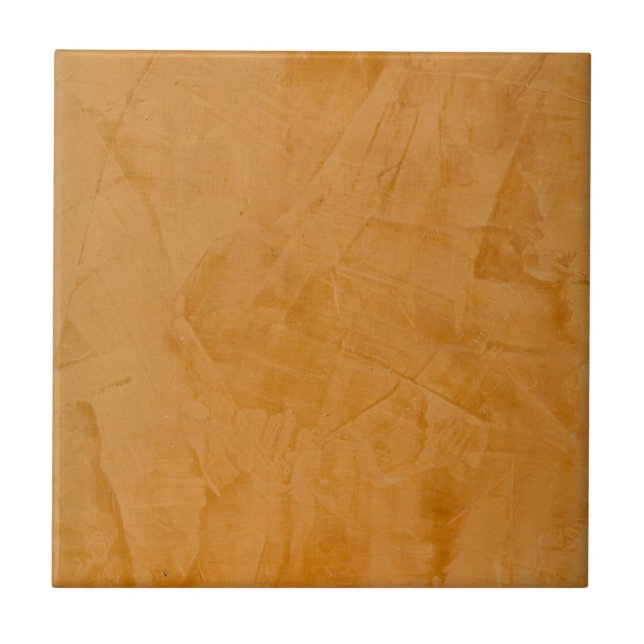 Burnt Orange Plaster Tile (Front)