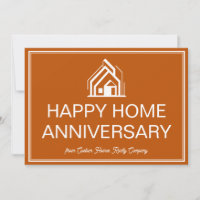 Burnt Orange Real Estate Business Custom Marketing