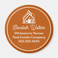 Burnt Orange Real Estate Company Custom Realtor
