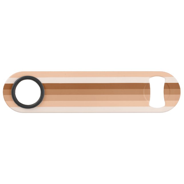 Burnt orange shadow stripes bar key (Back Horizontal)