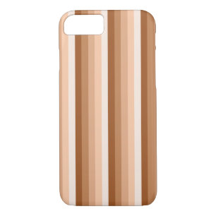 Burnt orange shadow stripes Case-Mate iPhone case