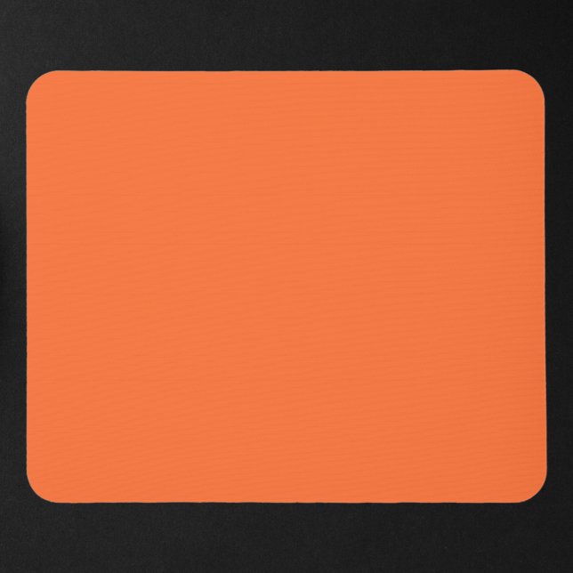 Burnt Orange Solid Color Mouse Pad (Creator Uploaded)