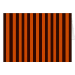 Burnt Orange Stripes Vertical