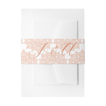 Burnt Orange Sunrise Mandala Summer Fall Wedding