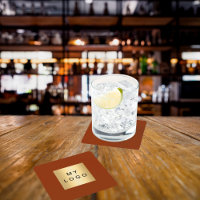 Burnt orange terracotta business logo