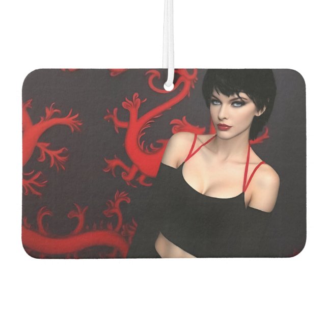 Burnt Out Souls air freshener (Front)