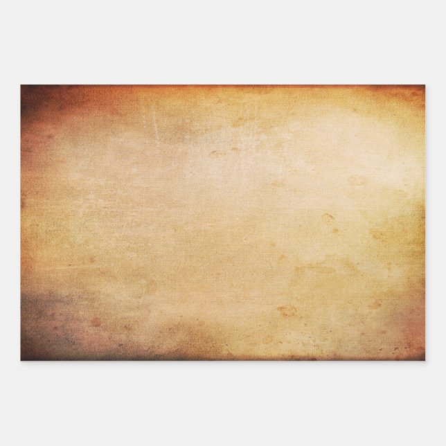 Burnt Parchment Old Paper Background (Front)