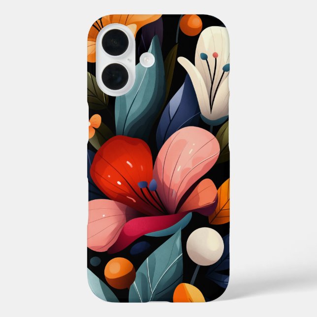 Burnt Petal Storm Case-Mate iPhone Case (Back)