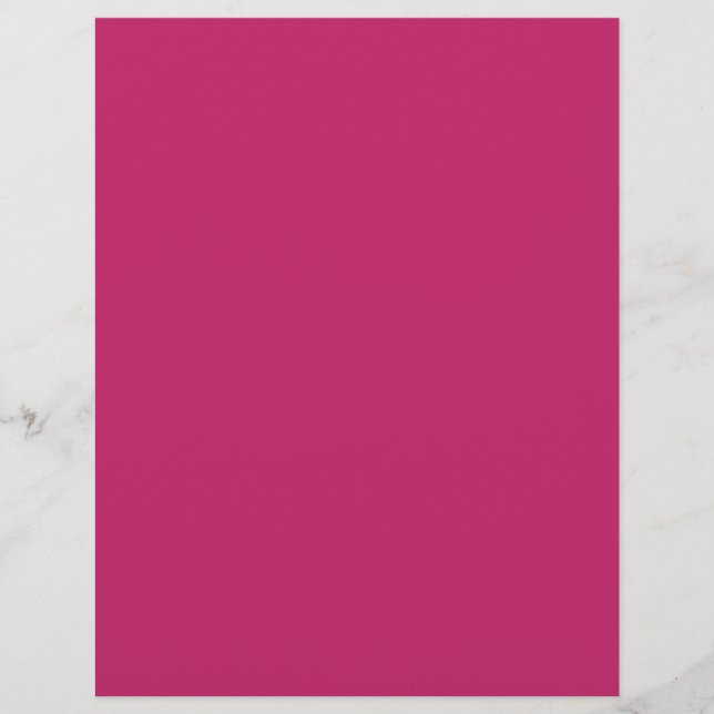 Burnt Pink Flyer (Front)