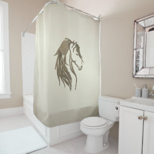 Burnt Platinum Horse Head